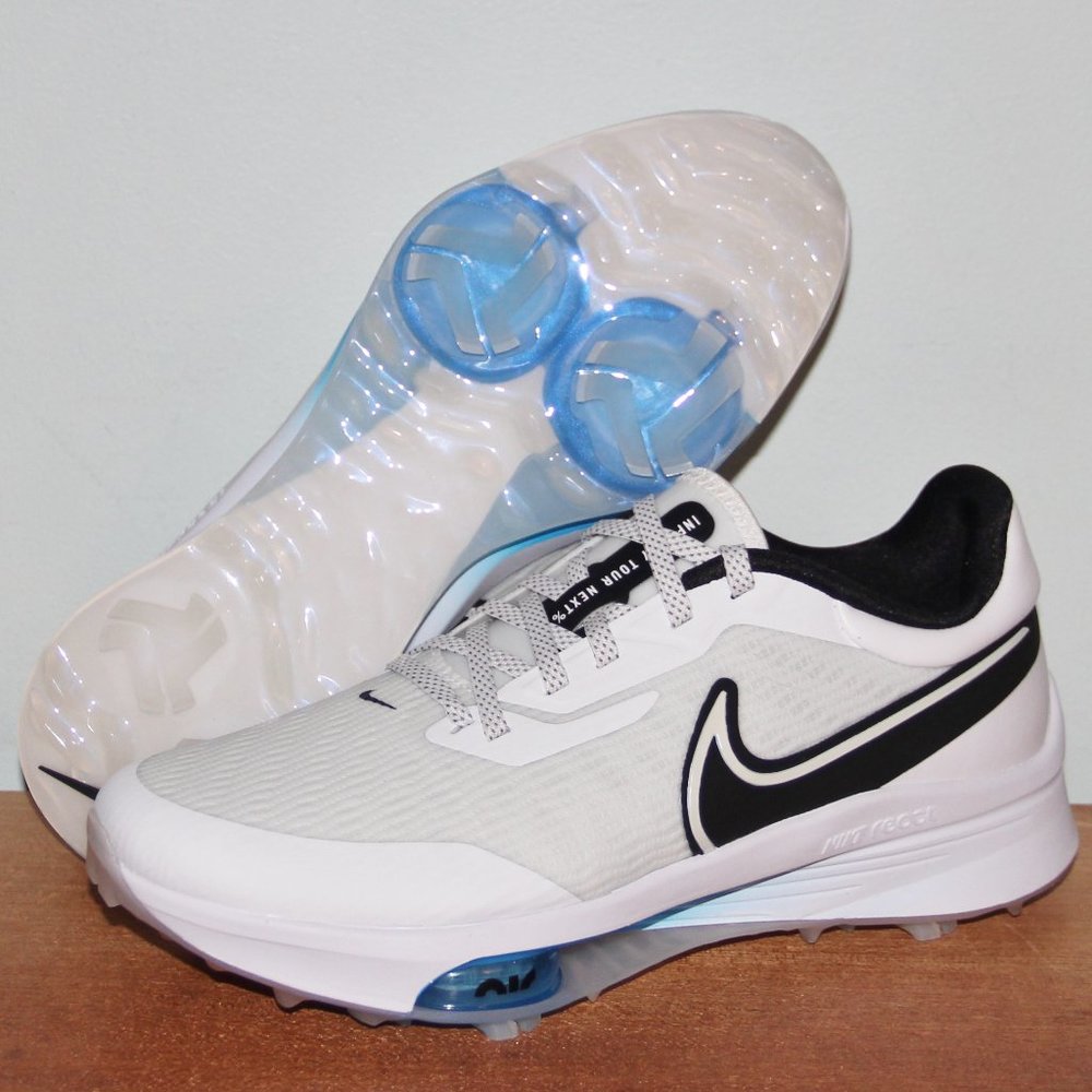 Nike Air Zoom Infinity Tour NEXT% Golf Mens 7.5 White Photo Blue